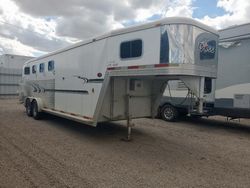 Salvage trucks for sale at Anthony, TX auction: 2004 Exiss Horse Trailer