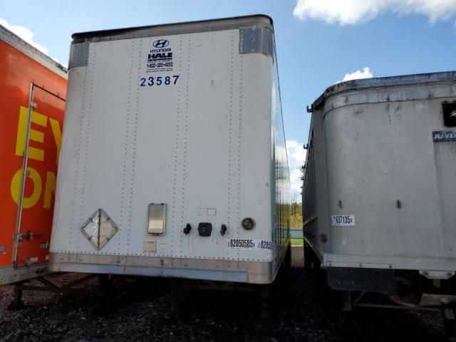 2008 Hyundai Translead VI2530152-AJS DRY Van Trailer