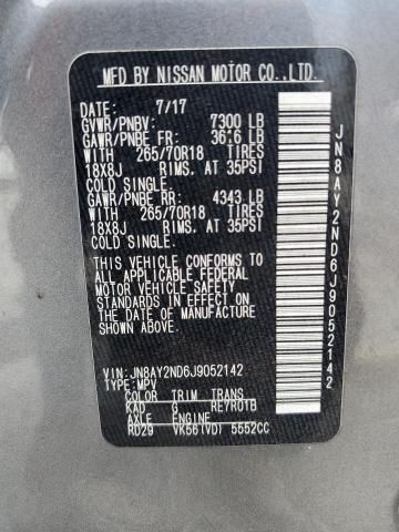 2018 Nissan Armada sv