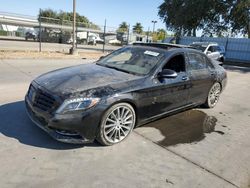 Salvage cars for sale from Copart Sacramento, CA: 2014 Mercedes-Benz S 550