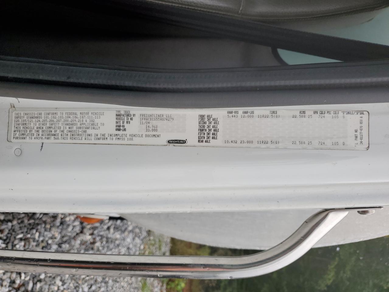 2005 Freigliner 2005 Freightliner M2 106 MED-Trucks Tank Truck