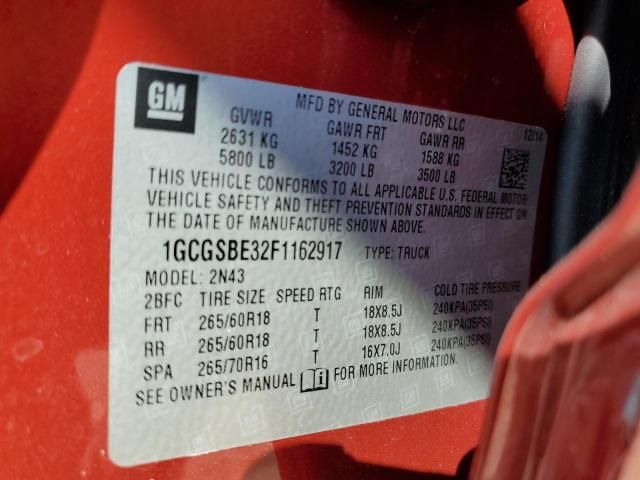 2015 Chevrolet Colorado LT