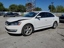 Volkswagen salvage cars for sale: 2014 Volkswagen Passat SEL