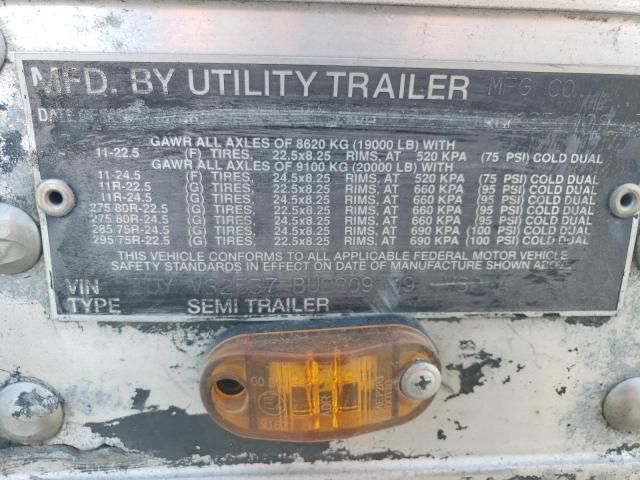 2011 Utility VS2RA Refrigerated Van Trailer