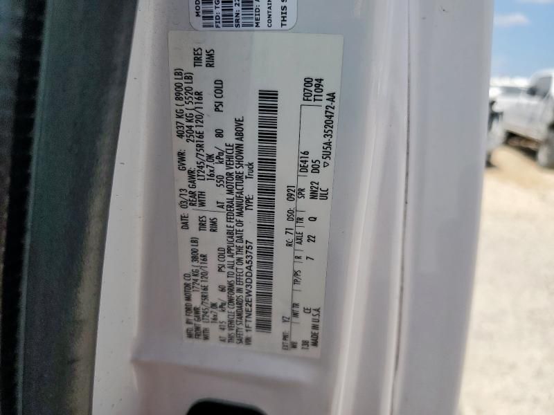 2013 Ford Econoline E250 Van