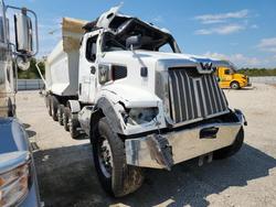 Salvage cars for sale from Copart New Orleans, LA: 2024 Western Star 2024 Westenstar 47X Chassis Dump Truck