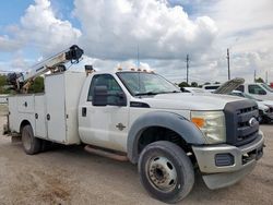 Salvage trucks for sale at Houston, TX auction: 2011 Ford F550 Super Duty