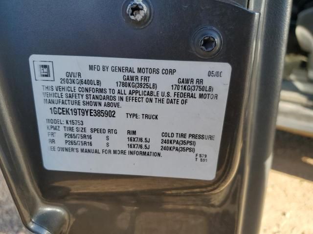 2000 Chevrolet Silverado K1500