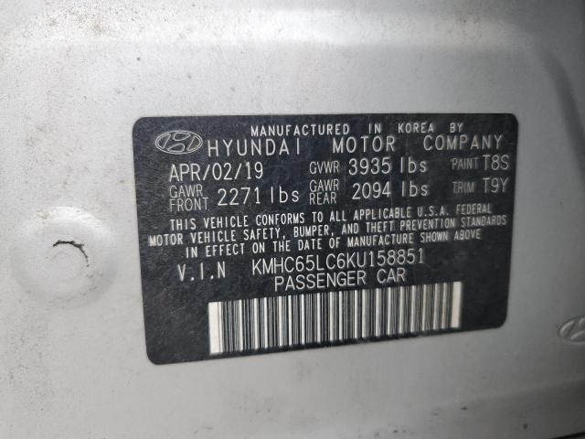 2019 Hyundai Ioniq Blue