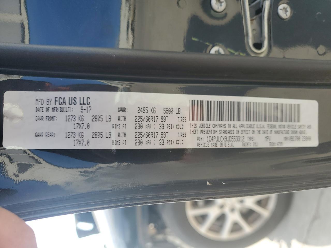 2018 Jeep Cherokee Latitude