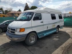 Salvage trucks for sale at Denver, CO auction: 2000 Rtrk 2000 Dodge RAM Van B3500