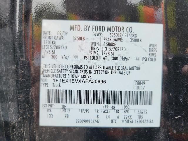 2010 Ford F150 Super Cab