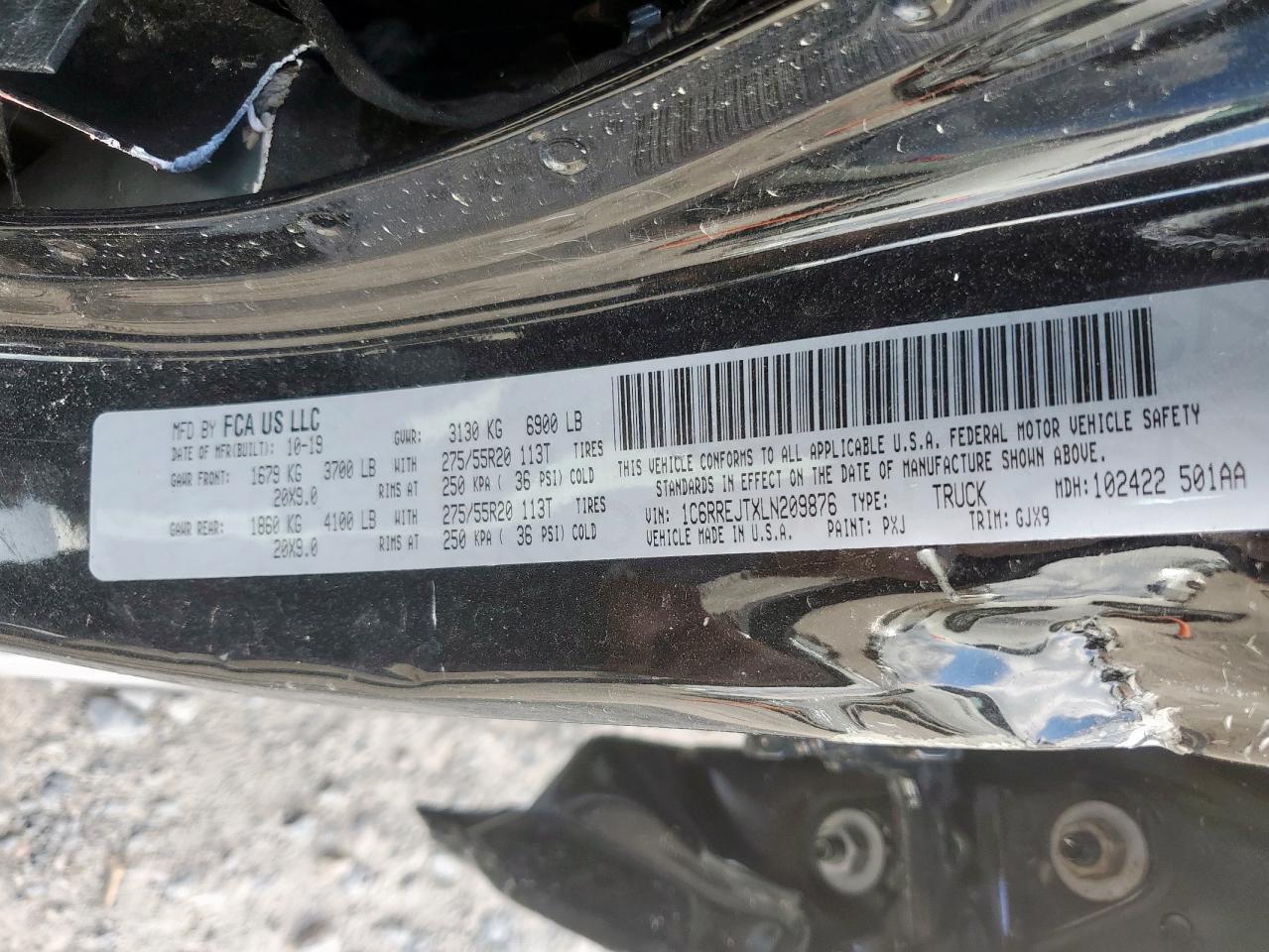 2020 Dodge 1500 Laramie