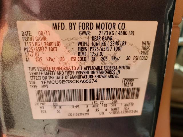 2012 Ford Escape Limited