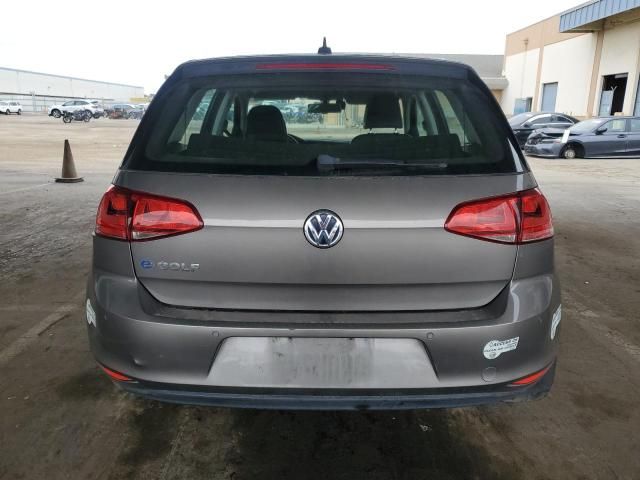 2015 Volkswagen E-GOLF SEL Premium
