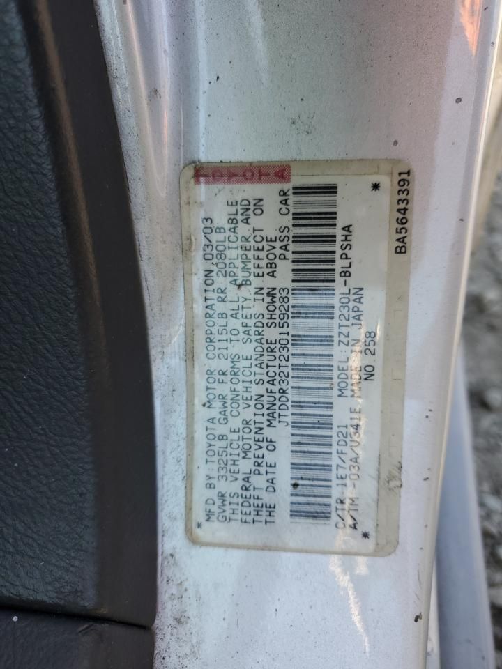 2003 Toyota Celica gt