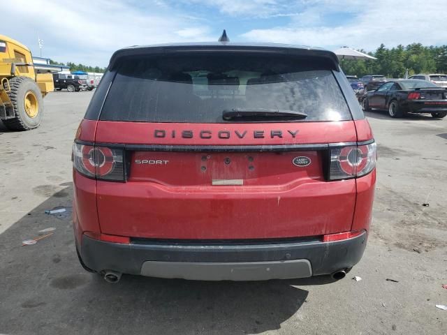 2018 Land Rover Discovery Sport SE