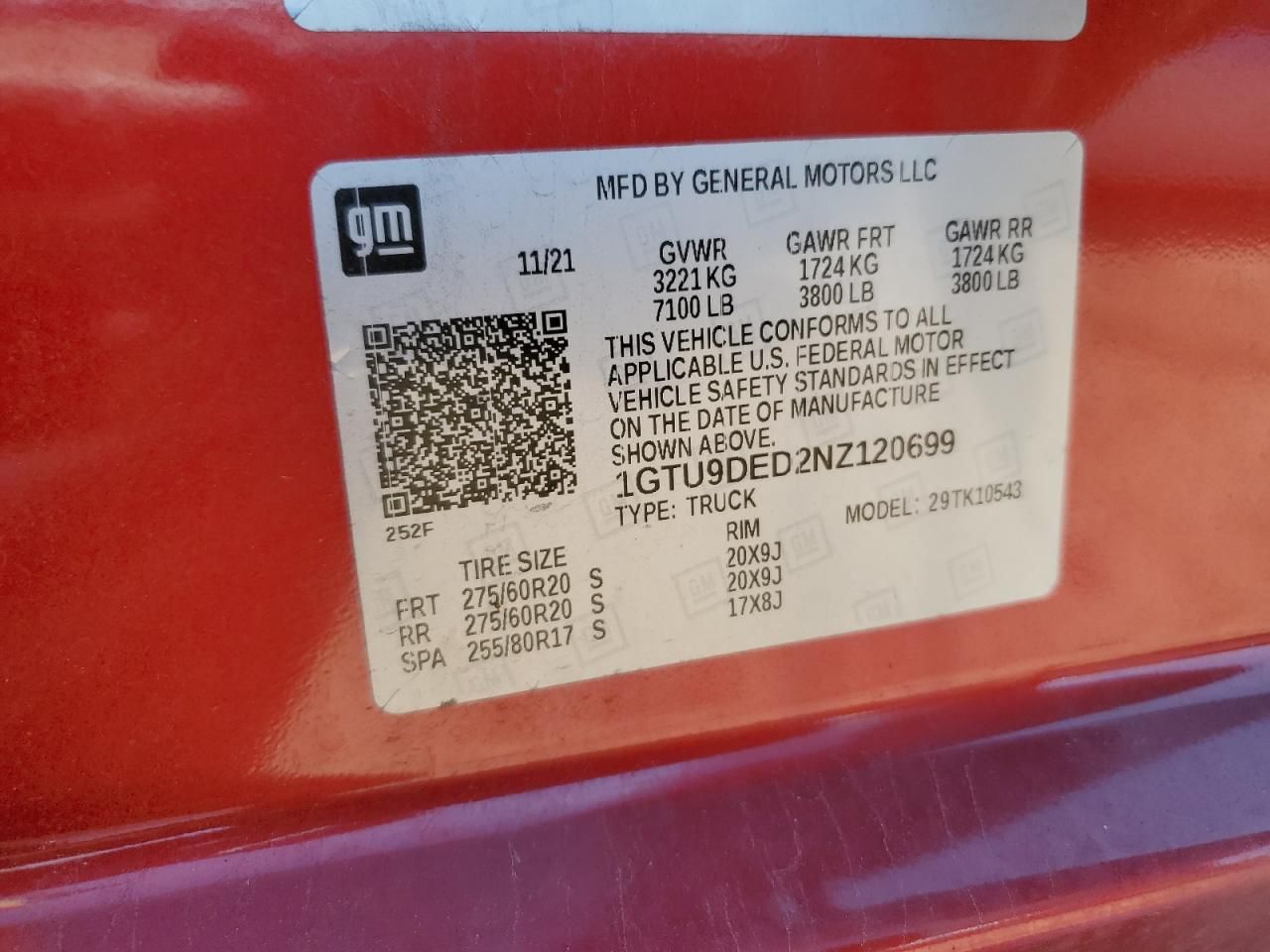 2022 GMC Sierra Limited K1500 slt