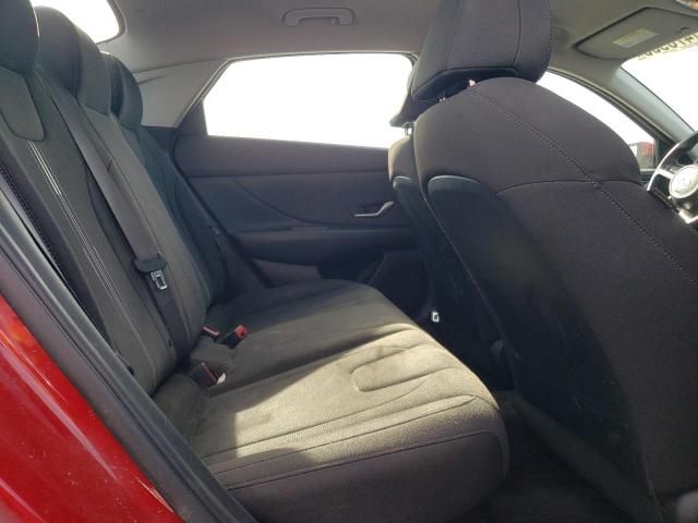 2022 Hyundai Elantra Blue
