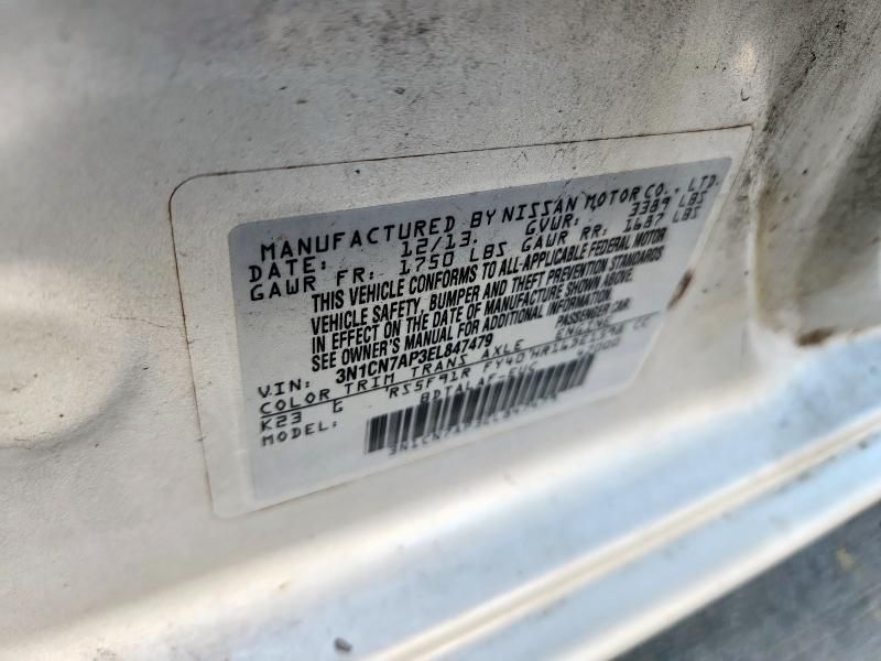 2014 Nissan Versa S