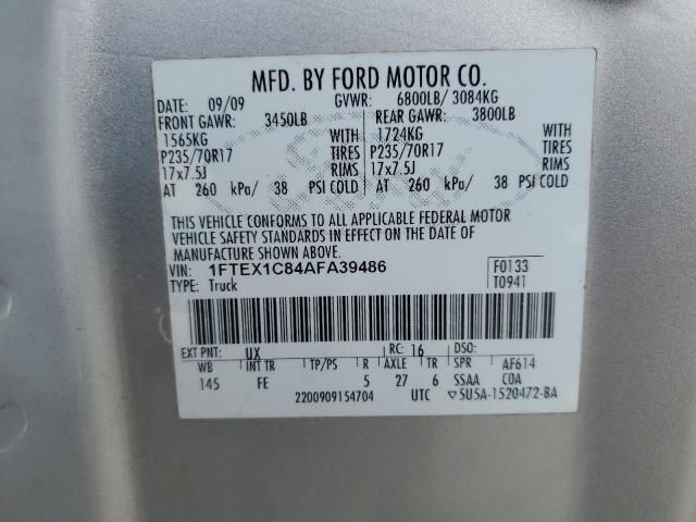 2010 Ford F150 Super Cab