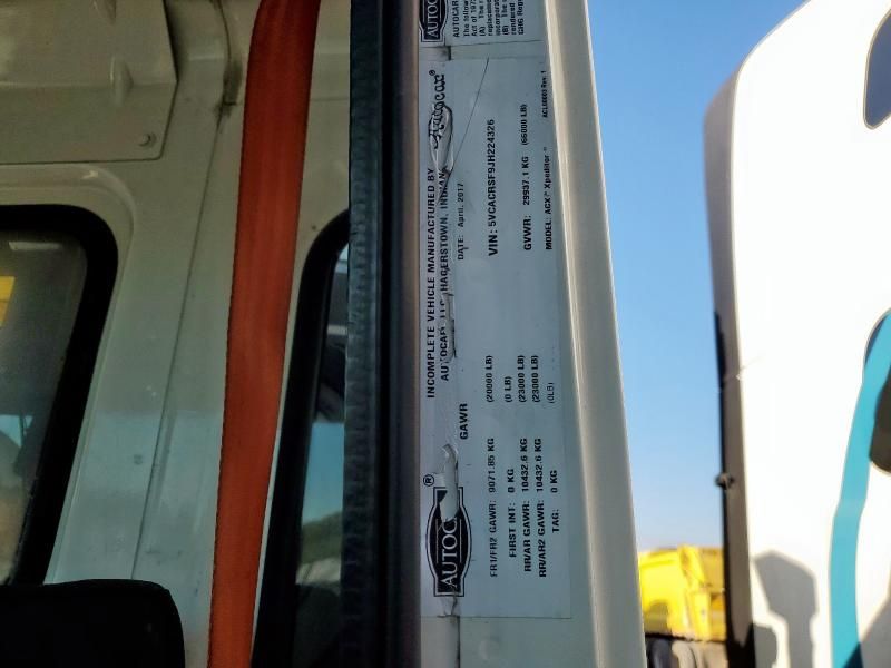 2018 Autocar Llc Xpeditor