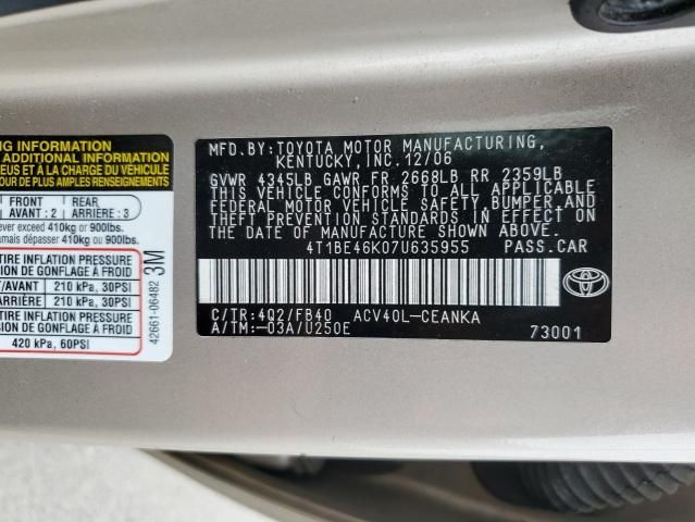 2007 Toyota Camry ce