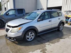Pontiac salvage cars for sale: 2005 Pontiac Vibe