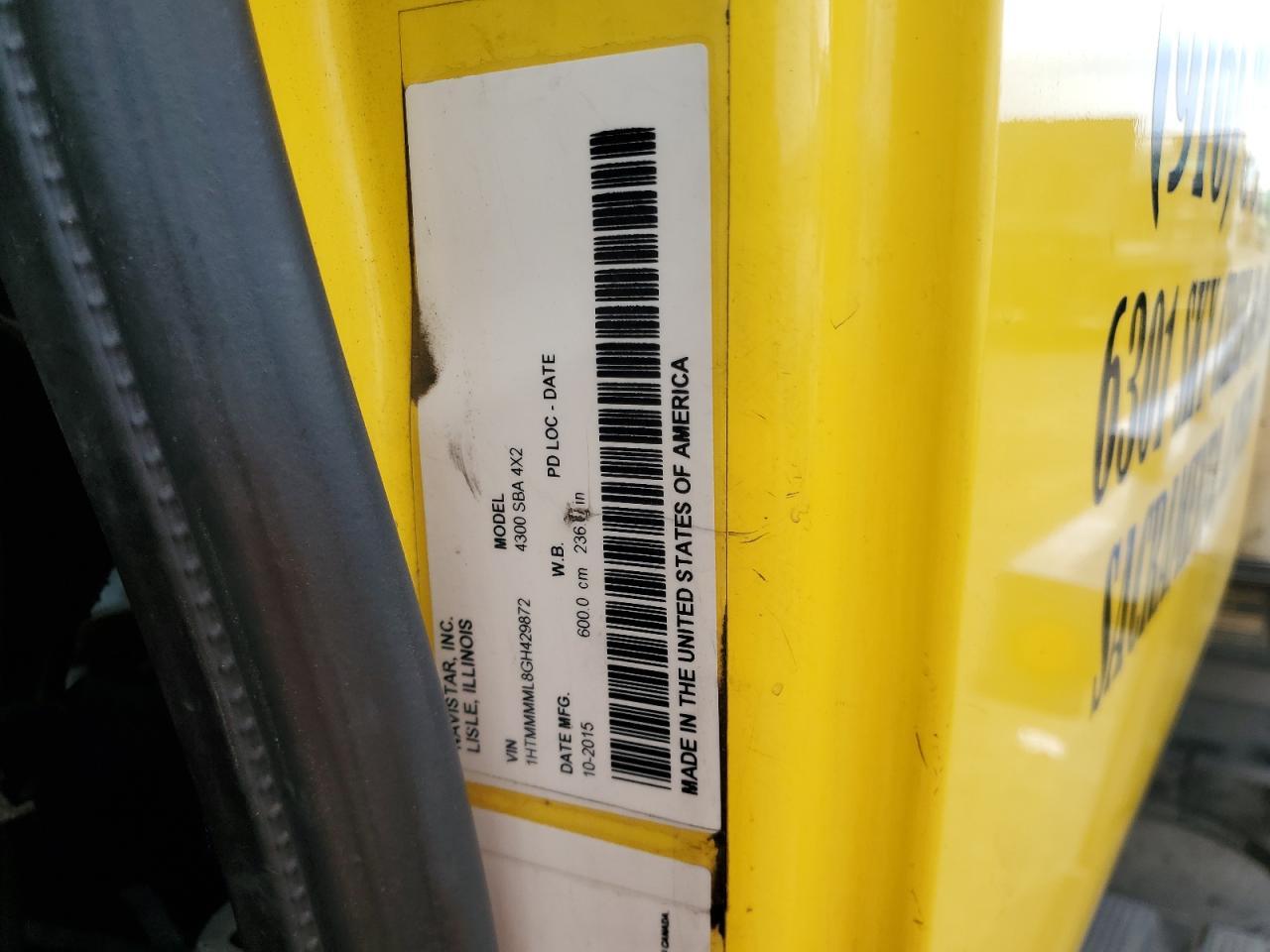 2016 International 4000 4300