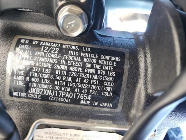 2023 Kawasaki ZX1400 J