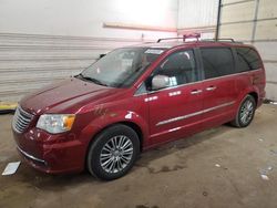 Chrysler Town & Country Touring l salvage cars for sale: 2014 Chrysler Town & Country Touring L