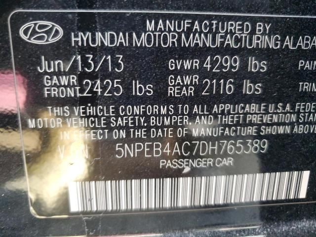 2013 Hyundai Sonata GLS