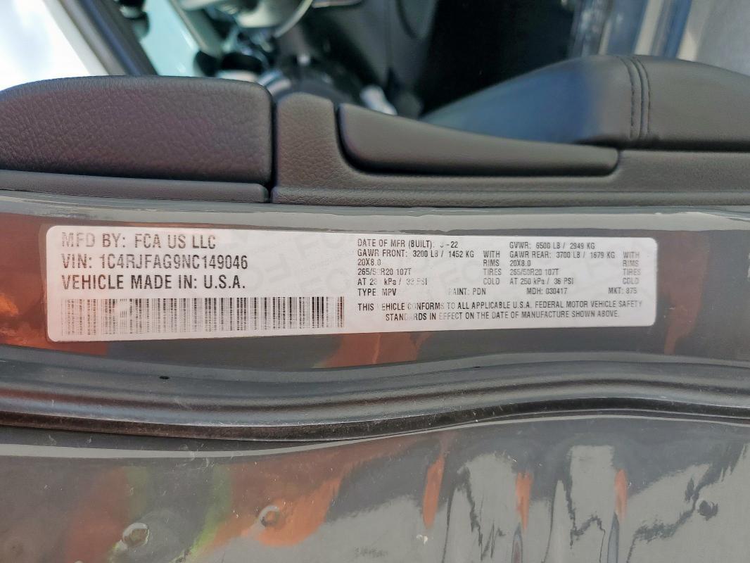 2022 Jeep Grand Cherokee Laredo e