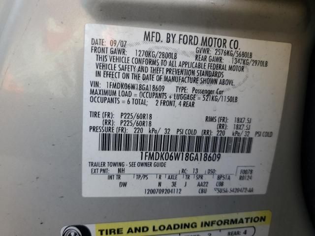 2008 Ford Taurus X Limited
