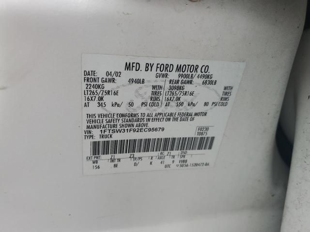 2002 Ford F350 srw Super Duty