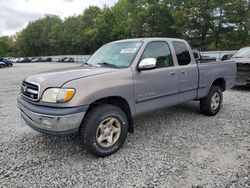 Salvage trucks for sale at North Billerica, MA auction: 2002 Toyota Tundra Access Cab