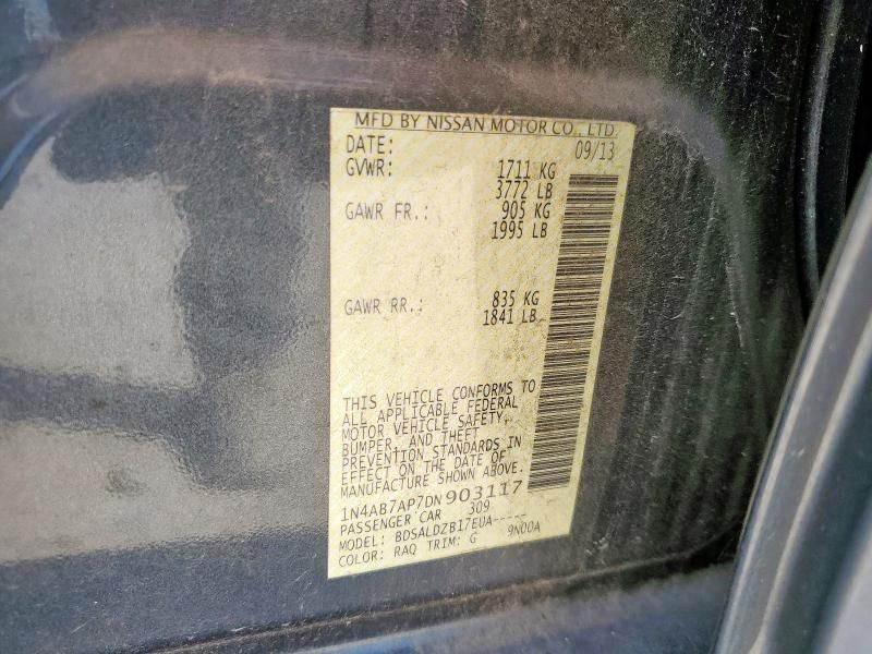 2013 Nissan Sentra s