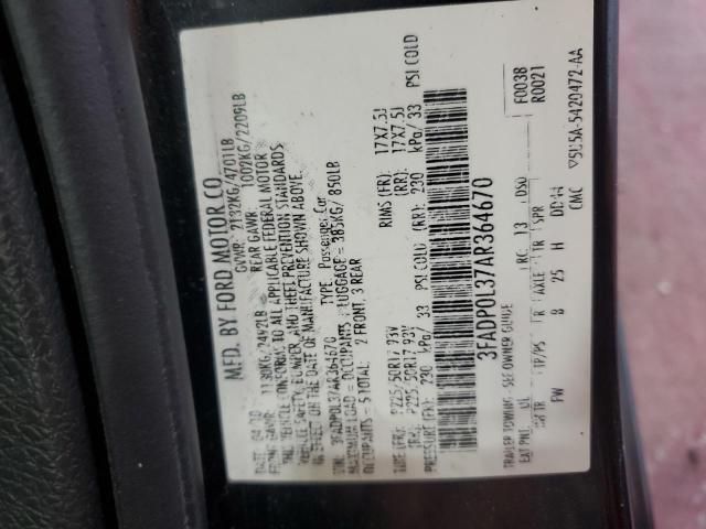 2010 Ford Fusion Hybrid