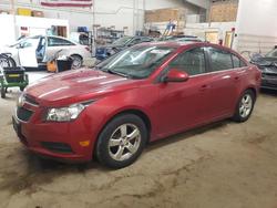 Salvage cars for sale from Copart Ham Lake, MN: 2011 Chevrolet Cruze lt