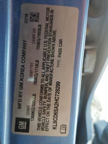 2017 Chevrolet Spark 1LT