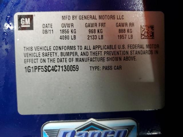 2012 Chevrolet Cruze lt