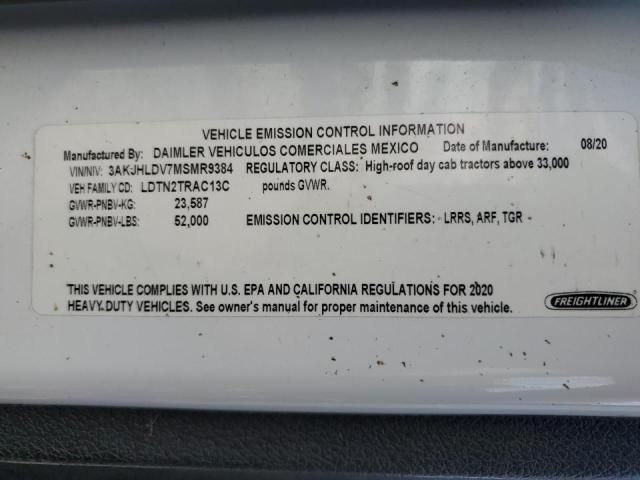 2021 Freightliner Cascadia 126 Semi Truck
