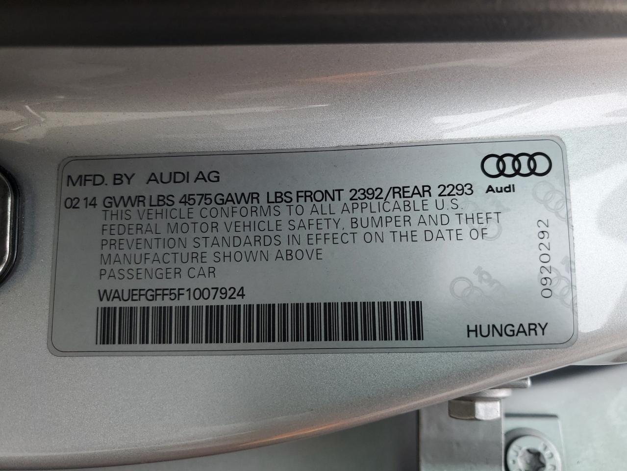 2015 Audi A3 Premium Plus