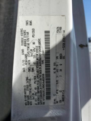 2011 Ford Econoline E350 Super Duty Van