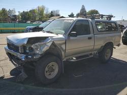 Salvage cars for sale from Copart Denver, CO: 1990 Toyota Pickup 1/2 TON Short Wheelbase DLX