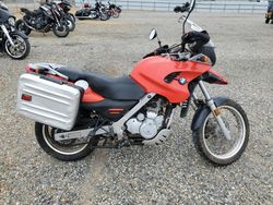 Salvage motorcycles for sale at Anderson, CA auction: 2001 BMW F650 GS