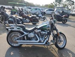 Salvage motorcycles for sale at Glassboro, NJ auction: 2009 Harley-Davidson FXSTSSE3