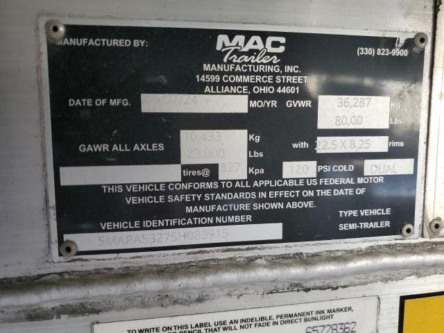 2025 MAC Flatbed Trailer