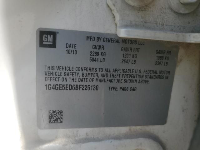 2011 Buick Lacrosse CXS
