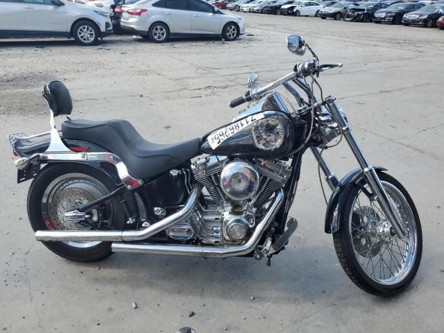 Salvage motorcycles for sale at Fredericksburg, VA auction: 2004 Harley-Davidson Fxst